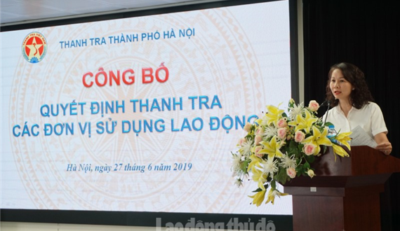 Thành phố Hà Nội tổ chức thanh tra nhiều doanh nghiệp nợ bảo hiểm xã hội kéo dài