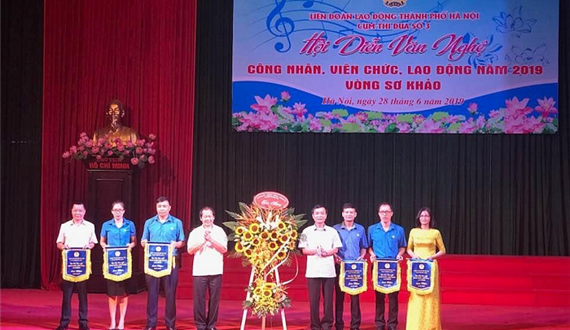 Hội diễn văn nghệ công nhân viên chức lao động Thủ đô năm 2019 - Cụm thi đua số 3