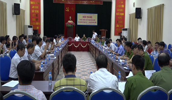 Công an huyện Mỹ Đức: Đảm bảo an ninh trật tự, an toàn xã hội  nhờ làm tốt công tác tuyên truyền