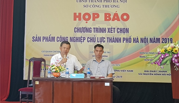 Hà Nội xét chọn sản phẩm công nghiệp chủ lực Thành phố năm 2019