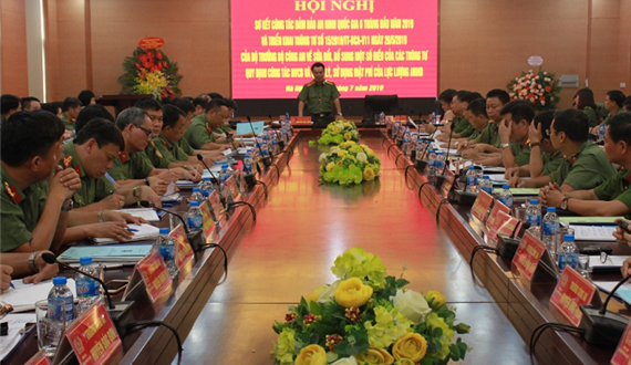 Công an Hà Nội: Sơ kết công tác 6 tháng đầu năm 2019 của lực lượng an ninh