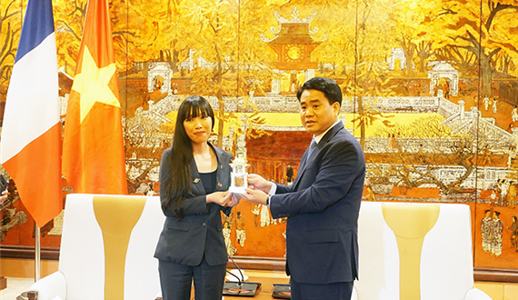 Mối quan hệ hợp tác giữa Hà Nội với Pháp ngày càng khăng khít