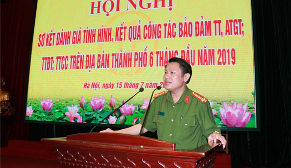 Trong 6 tháng đầu năm 2019 tình hình trật tự, an toàn giao thông được duy trì ổn định, bảo đảm thông suốt