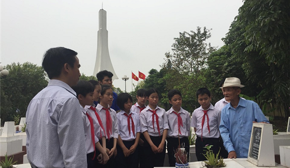 Cựu chiến binh Nguyễn Khánh Toàn - Người Quản trang nhiệt tình, trách nhiệm