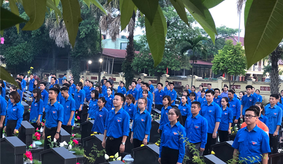 Tuổi trẻ Thủ đô tri ân các anh hùng liệt sỹ
