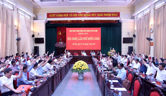 Ban Chấp hành Đảng bộ Thành phố thảo luận ba nội dung phục vụ tổ chức Đại hội Đảng bộ Thành phố