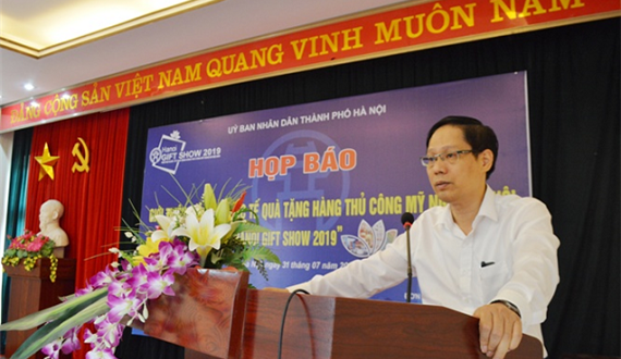650 gian hàng tham gia Hội chợ quốc tế Quà tặng hàng thủ công mỹ nghệ Hà Nội năm 2019