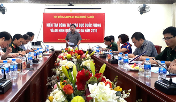 Nâng cao phối hợp để hoạt động giáo dục quốc phòng - an ninh ngày càng hiệu quả
