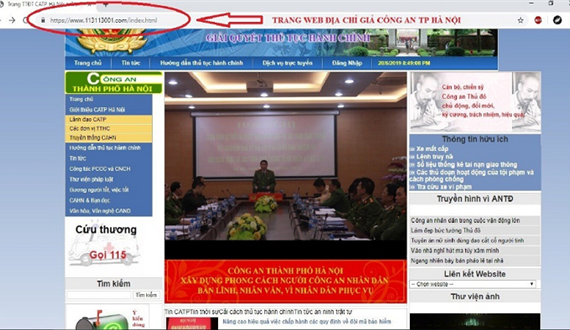 “Giả danh” công an Hà Nội để chiếm đoạt tài sản