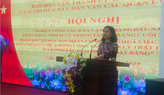 Thực hiện quy chế dân chủ, tạo sự đồng thuận trong công tác giải phóng mặt bằng