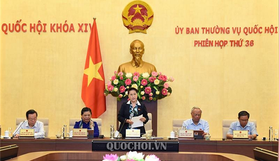 Khai mạc phiên họp thứ 36 của Ủy ban Thường vụ Quốc hội