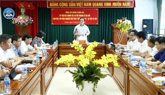 Phấn đấu trở thành cơ quan khoa học xứng tầm với vị trí Thủ đô