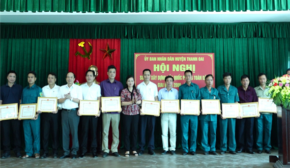 Sơ kết xây dựng nền quốc phòng toàn dân giai đoạn 2009-2019