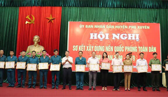 Huyện Phú Xuyên: Xây dựng nền quốc phòng toàn dân vững mạnh là nhiệm vụ trọng tâm