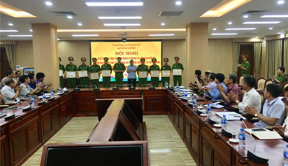 Ban Chỉ đạo 138 huyện Hoài Đức sơ kết công tác phòng, chống ma túy 8 tháng đầu năm 2019
