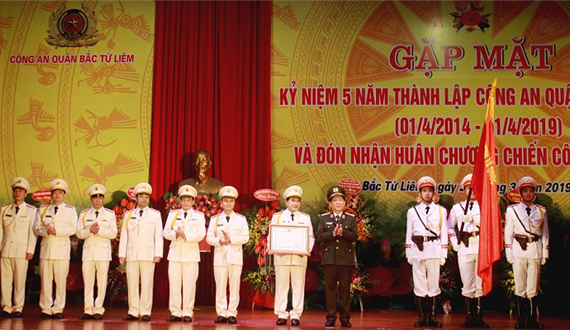 Công an quận Bắc Từ Liêm thực hiện 6 điều Bác Hồ dạy Công an nhân dân