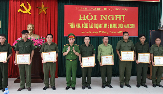 Thấm nhuần lời dạy của Bác, Công an huyện Sóc Sơn vì nước quên thân, vì dân phục vụ