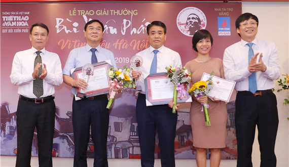Việc xây dựng đường đua F1 Hà Nội giành giải Bùi Xuân Phái - Vì tình yêu Hà Nội 2019