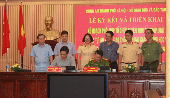 “Đây là việc làm ý nghĩa để xây dưng văn hoá giao thông trong học đường”