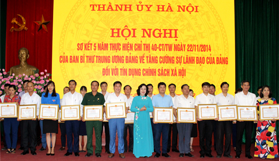 Thành ủy Hà Nội sơ kết 5 năm thực hiện Chỉ thị 40-CT/TW