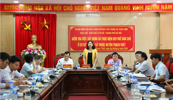 Thực hiện dân chủ tại cơ sở, đáp ứng nguyện vọng chính đáng của Nhân dân