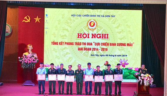Tổng kết phong trào thi đua “Cựu chiến binh gương mẫu” giai đoạn 2014-2019