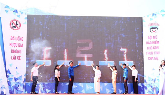 Ngày hội Thanh niên với văn hoá giao thông năm 2019