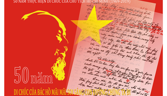 Gắn học tập và làm theo tư tưởng, đạo đức, phong cách Hồ Chí Minh với Di chúc