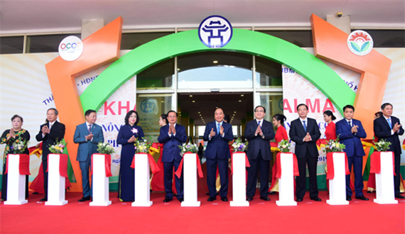 Khai mạc Hội chợ hàng nông sản, thủ công mỹ nghệ và sản phẩm OCOP Thủ đô