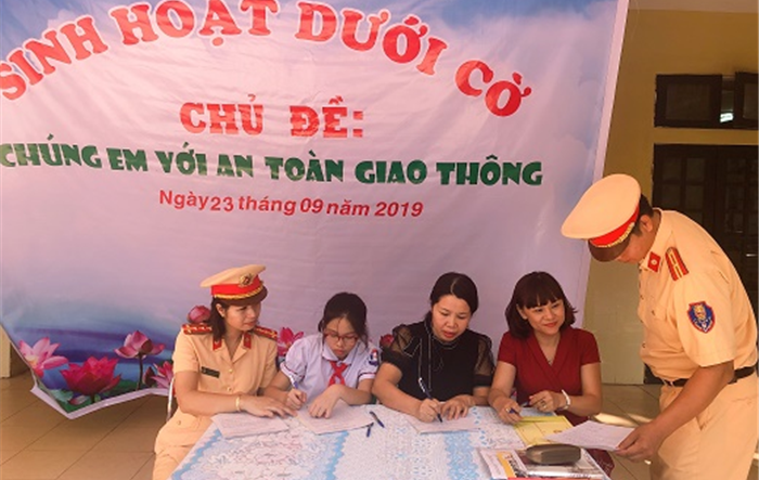 Công an Hà Nội: Đẩy mạnh tuyên truyền an toàn giao thông học đường