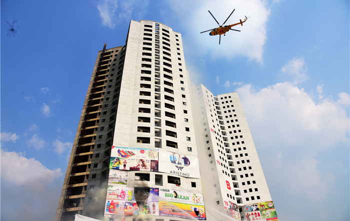 Hà Nội diễn tập thực binh phòng thủ dân sự