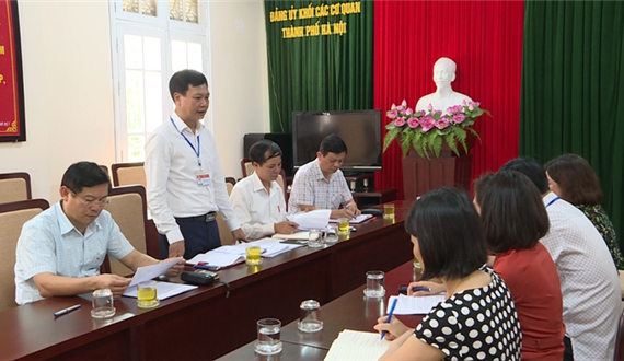 Đảng ủy Khối các cơ quan Thành phố tổ chức Hội thi báo cáo viên giới thiệu mô hình "Dân vận khéo"