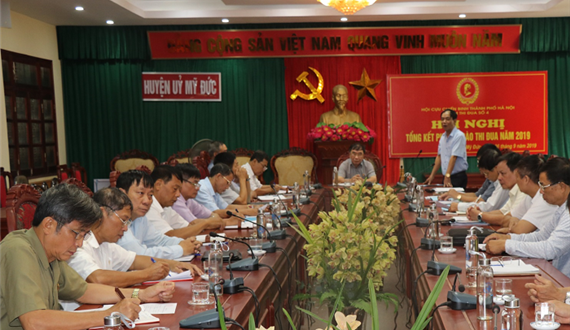 Cụm thi đua số 4 Hội Cựu chiến binh Thành phố tổng kết phong trào thi đua năm 2019