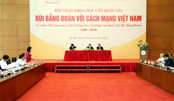 Hội thảo khoa học cấp quốc gia “Bùi Bằng Đoàn với cách mạng Việt Nam”
