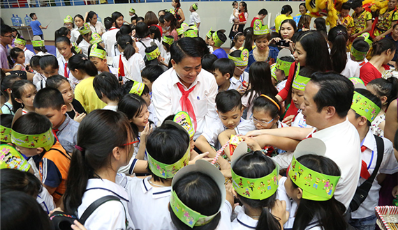 1.000 trẻ em Thủ đô tham gia “Đêm hội Trăng rằm năm 2019”