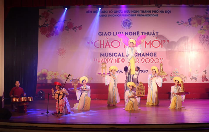 Giao lưu nghệ thuật "Chào năm mới 2020"