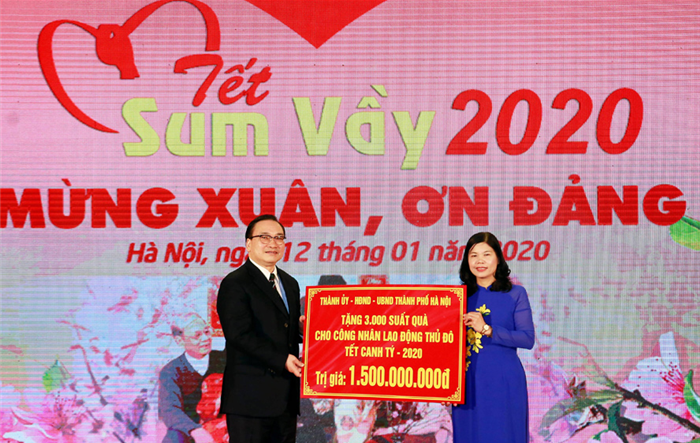 Mang Tết Sum vầy đến với công nhân, lao động