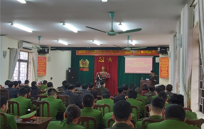 Huyện Phúc Thọ triển khai đưa công an chính quy về 10 xã