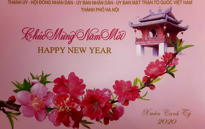 Thư chúc Tết Nguyên đán Canh Tý 2020 của Bí thư Thành ủy Hà Nội Hoàng Trung Hải