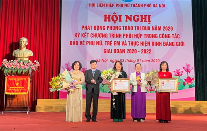 Hội Liên hiệp phụ nữ Thành phố phát động phong trào thi đua năm 2020 