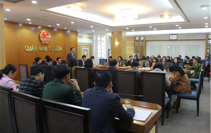 Quận Nam Từ Liêm triển khai công tác  phòng, chống dịch bệnh viêm phổi cấp do chủng mới của vi rút corona