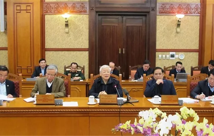 Tổng Bí thư, Chủ tịch nước Nguyễn Phú Trọng chủ trì họp Ban Bí thư