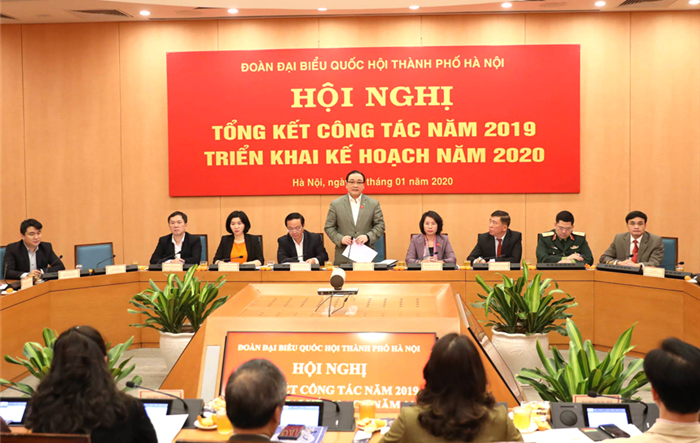 Đoàn đại biểu Quốc hội thành phố Hà Nội triển khai kế hoạch công tác năm 2020