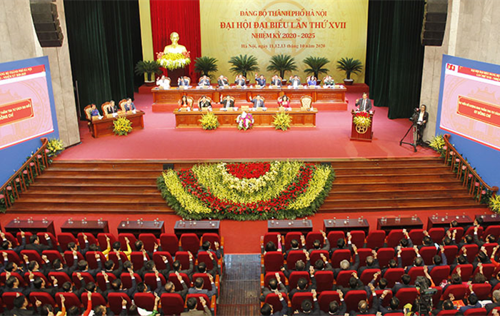 Đại hội đại biểu Đảng bộ thành phố Hà Nội lần thứ XVII, nhiệm kỳ 2020-2025 tiến hành phiên trù bị