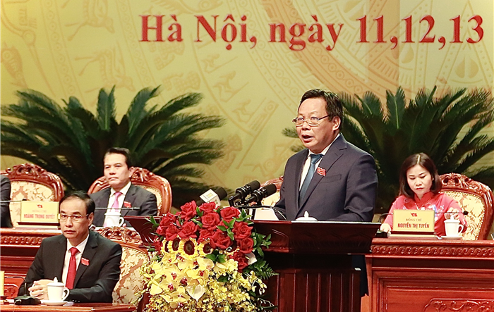 Bài tham luận của đồng chí Trưởng ban Tuyên giáo Thành uỷ tại Đại hội đại biểu lần thứ XVII Đảng bộ thành phố Hà Nội