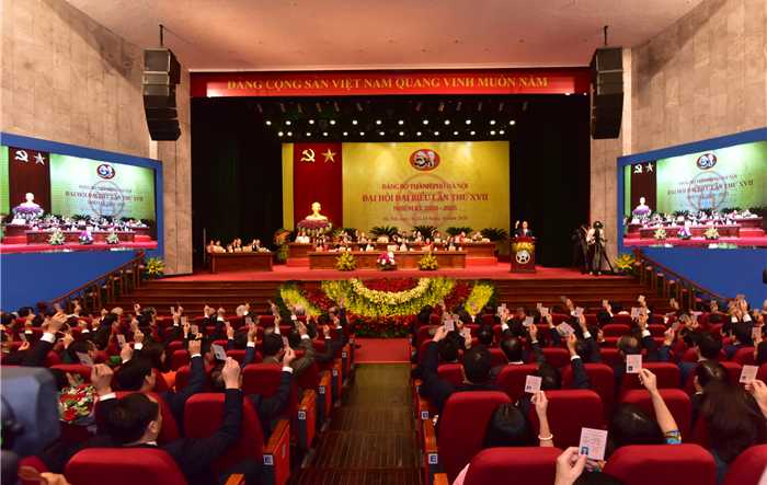 Toàn văn Nghị quyết Đại hội đại biểu lần thứ XVII Đảng bộ thành phố Hà Nội