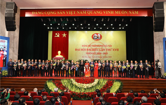 Thông tin báo chí: Kết quả Đại hội lần thứ XVII Đảng bộ thành phố Hà Nội, nhiệm kỳ 2020-2025