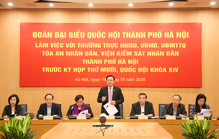 Vấn đề cử tri kiến nghị là mối quan tâm  hàng đầu của lãnh đạo Thành phố