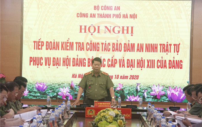 Công an thành phố Hà Nội: Đảm bảo an ninh, trật tự phục vụ bảo vệ Đại hội đại biểu lần thứ XIII của Đảng