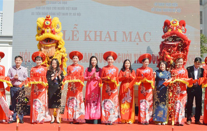 120 doanh nghiệp tham gia Hội chợ hàng Việt Nam được người tiêu dùng yêu thích 